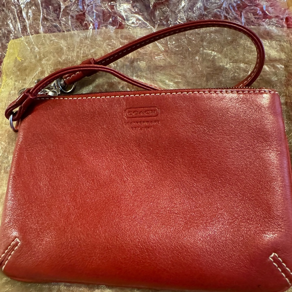 Coach EUC wristlet!  Beautiful condition. Very clean